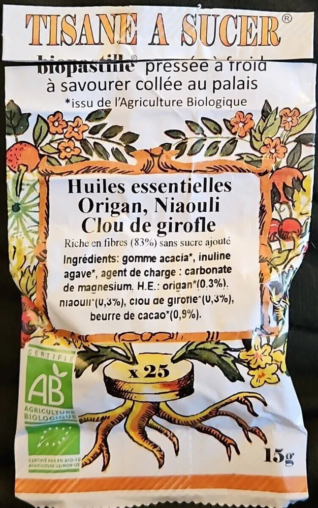 Tisane a sucer