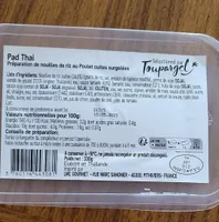 Pas Thaï Préparation de nouilles de riz au poulet