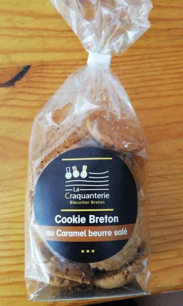 Cookie Breton au caramel beurre salé