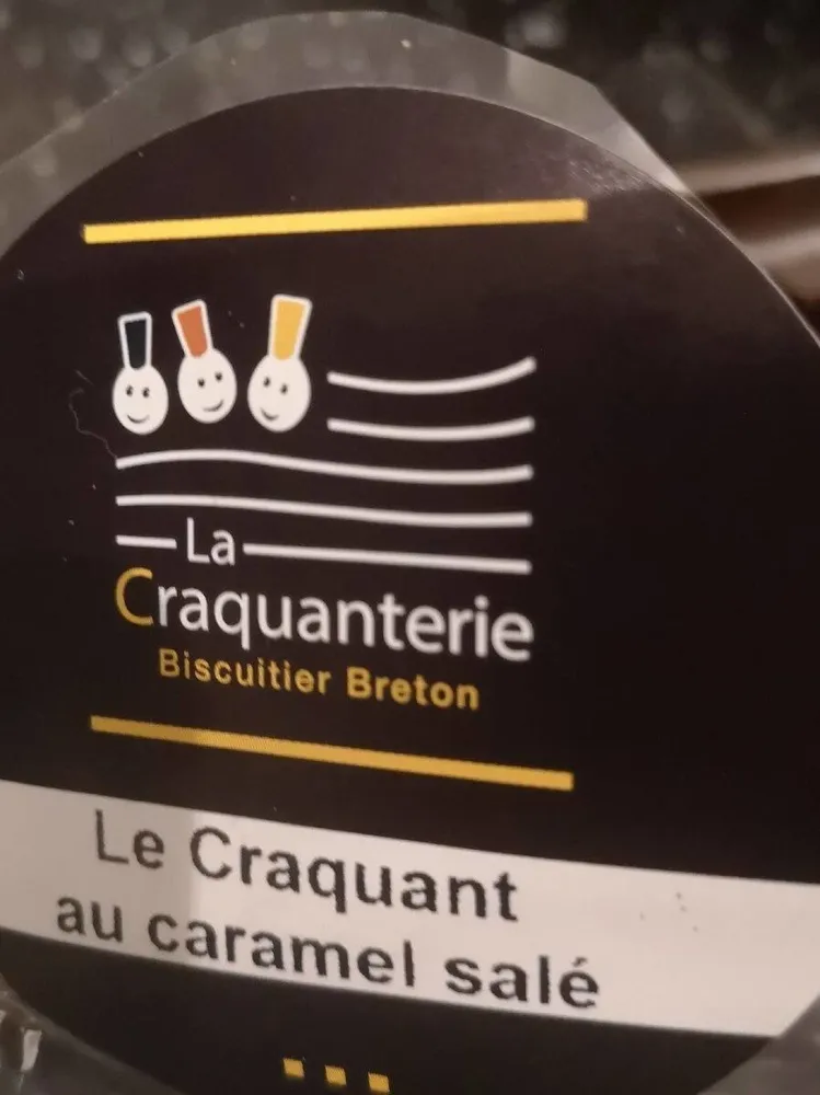 Biscuit craquant au caramel salé