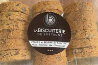 Palets au beurre de baratte aux perles de chocolat