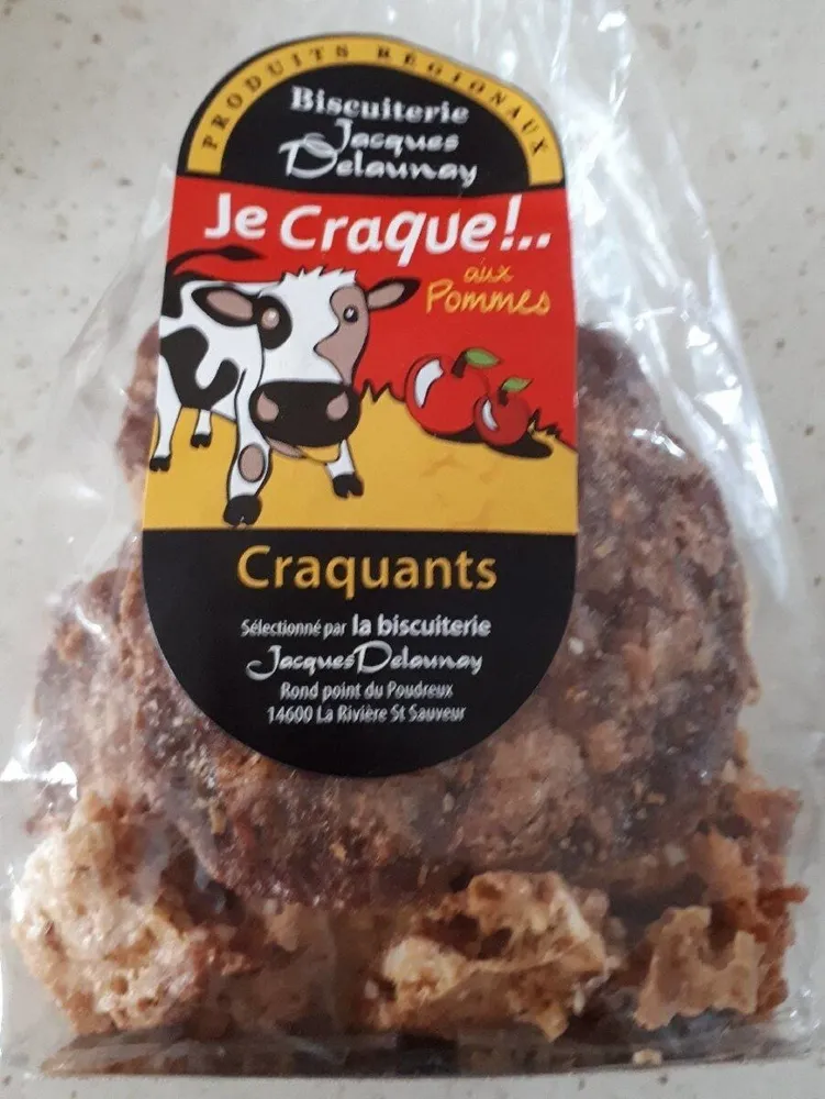 Biscuits craquants à la pomme