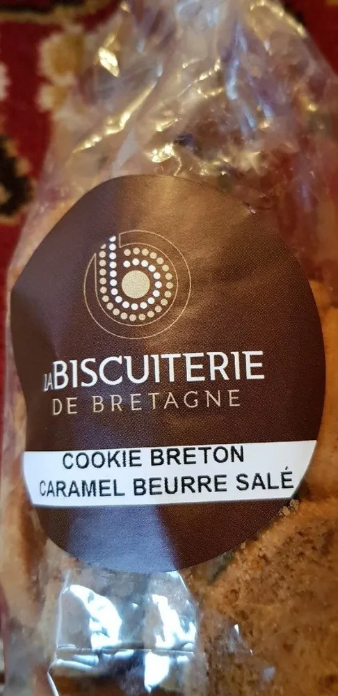 Cookie breton caramel beurre salé