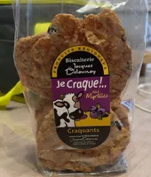 Biscuit craquant aux myrtilles