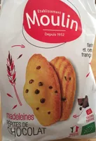 Madeleines pepites de chocolat