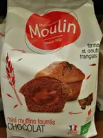 Mini muffins fourrés chocolat