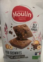 Mini Brownies chocolat et noisettes