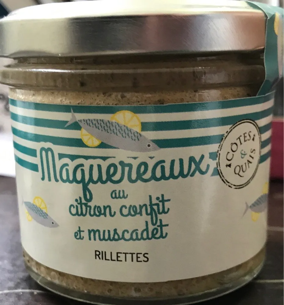 Maquereaux au citron confit et muscadet