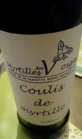 Coulis de myrtille
