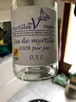 Jus de myrtille