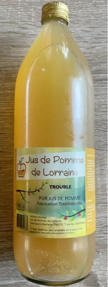 Jus de pomme de Lorraine