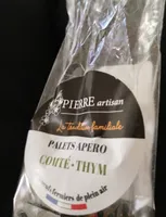 Palets apéro conté thym