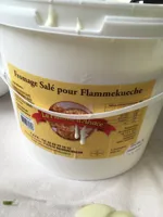 Fromage sale pour flammenkuchen