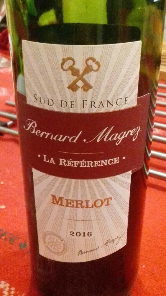 Référence Bm Cépage Merlot Vdp Oc
