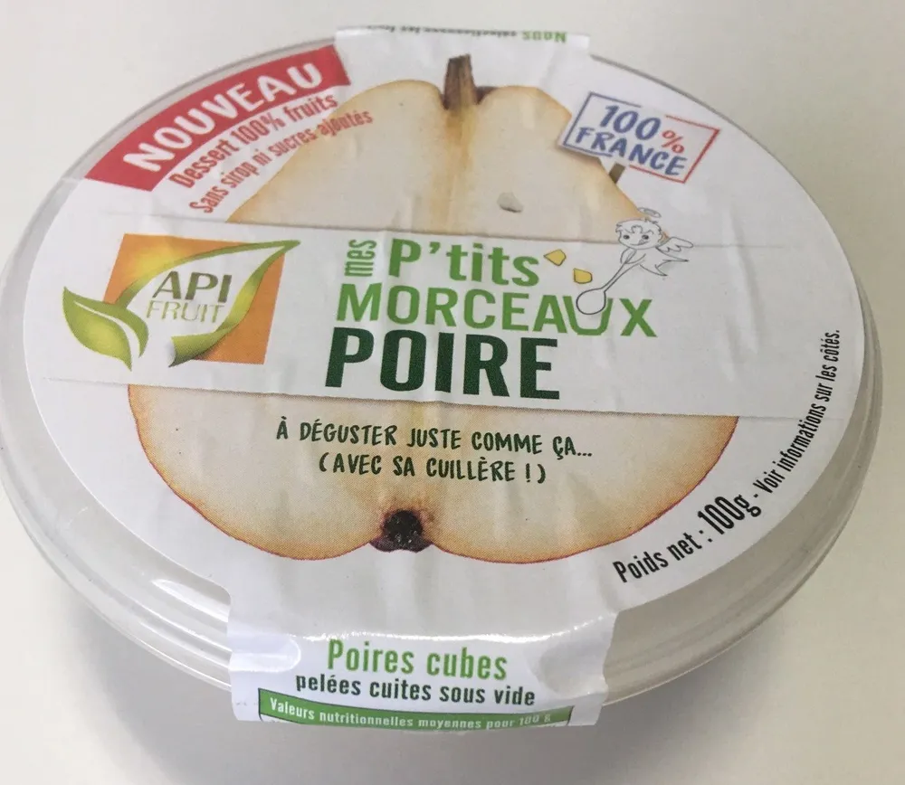 P'tits morceaux poire