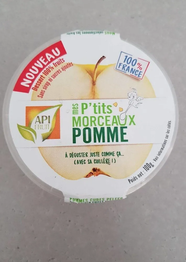 Mes p'tits morceaux pomme