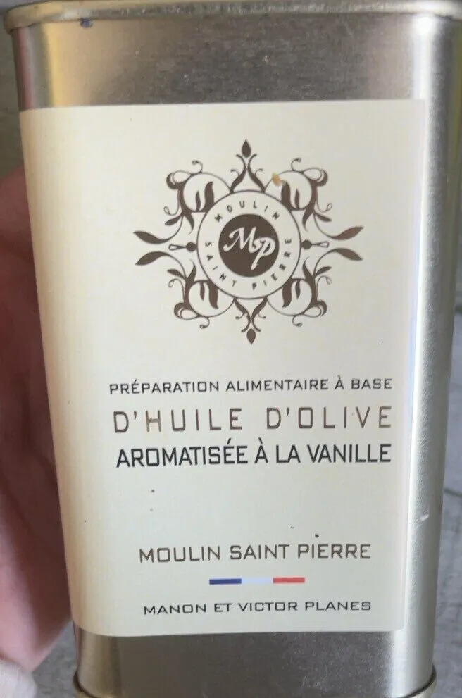 Huile d’olive aromatisée à la vanille