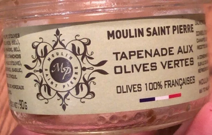 Tapenades aux olives vertes