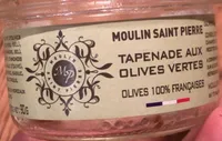 Tapenades aux olives vertes