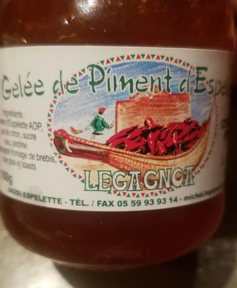 Gelée de piment d espelette
