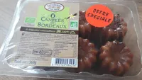 6 canelés de Bordeaux