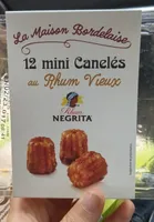 12 mini cannelés