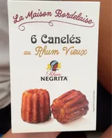 6 Canelés au Rhum vieux