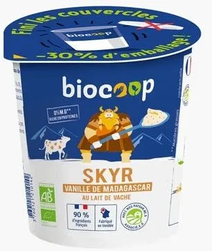 Skyr vanille lait de vache 400g CC