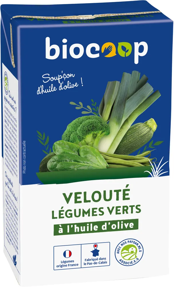 Velouté légumes verts
