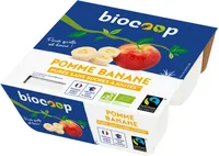 Purée pomme banane
