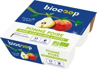 Purée pomme poire 4x100g