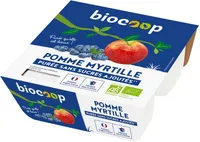 Purée pomme myrtille