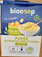 Purée de pommes de terre en flocons nature