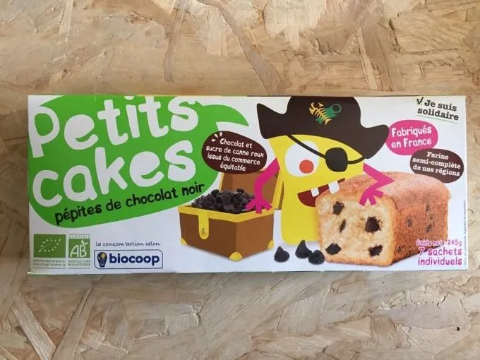 Petits cakes pépite chocolat noir
