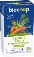 Velouté légumes et lentilles vertes 1L