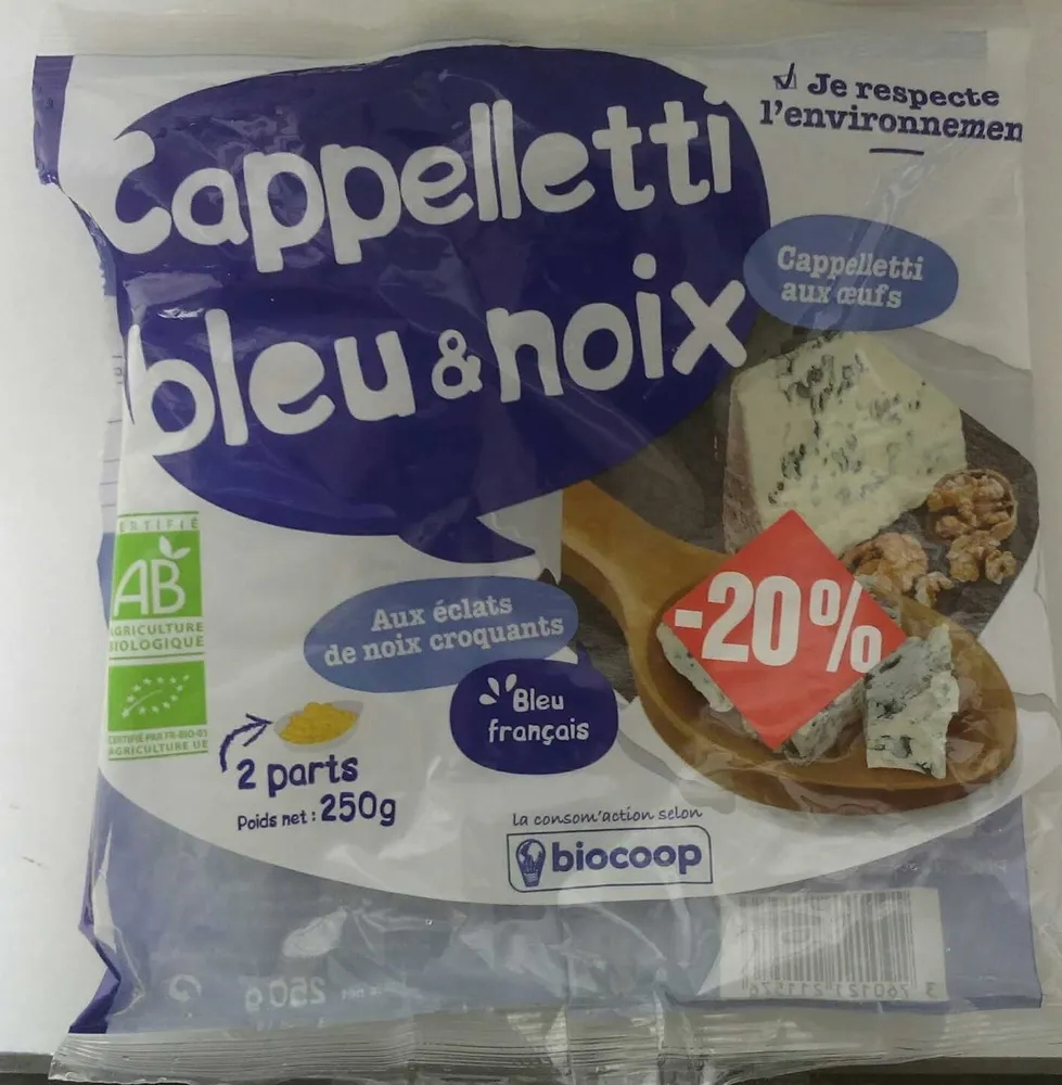 Cappelletti bleu & noix