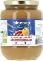 Purée pomme rhubarbe 830g