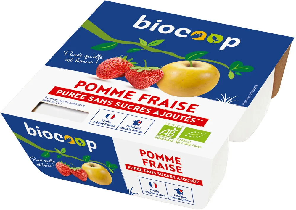 Purée Pomme Fraise