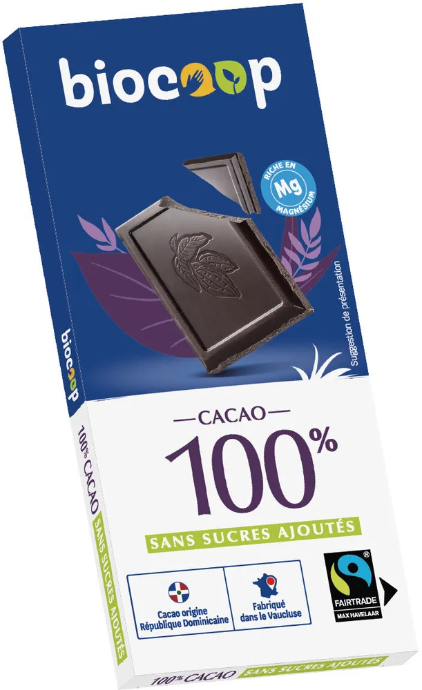 Chocolat noir 100% cacao