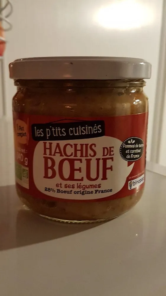 Hachis de Boeuf et ses légumes