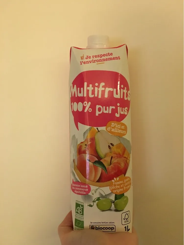 Multifruits 100% Pur Jus