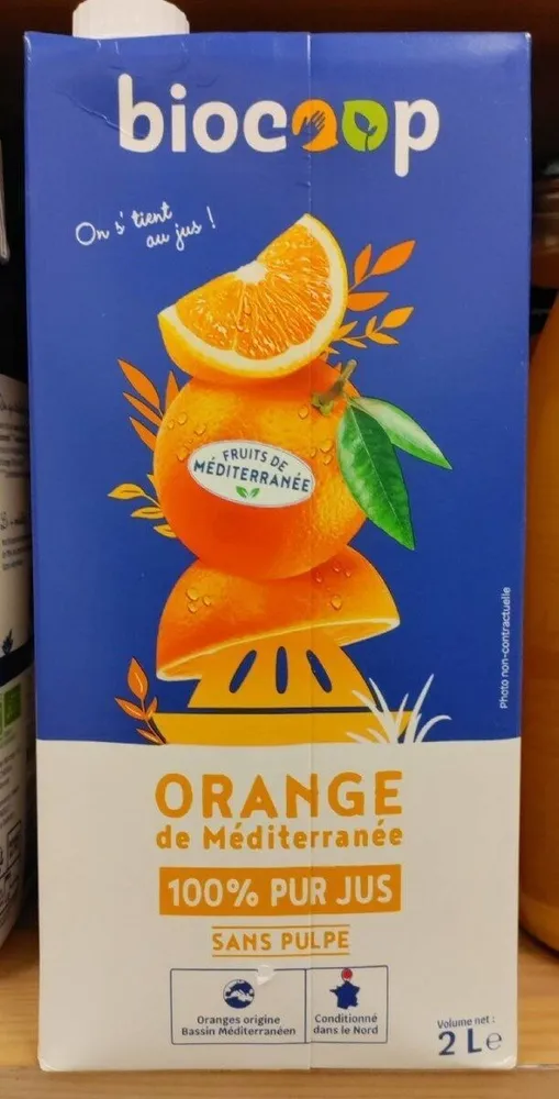 Jus d'Orange de Méditerranée