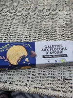 Galettes aux flocons d’avoine fourrées chocolat noir