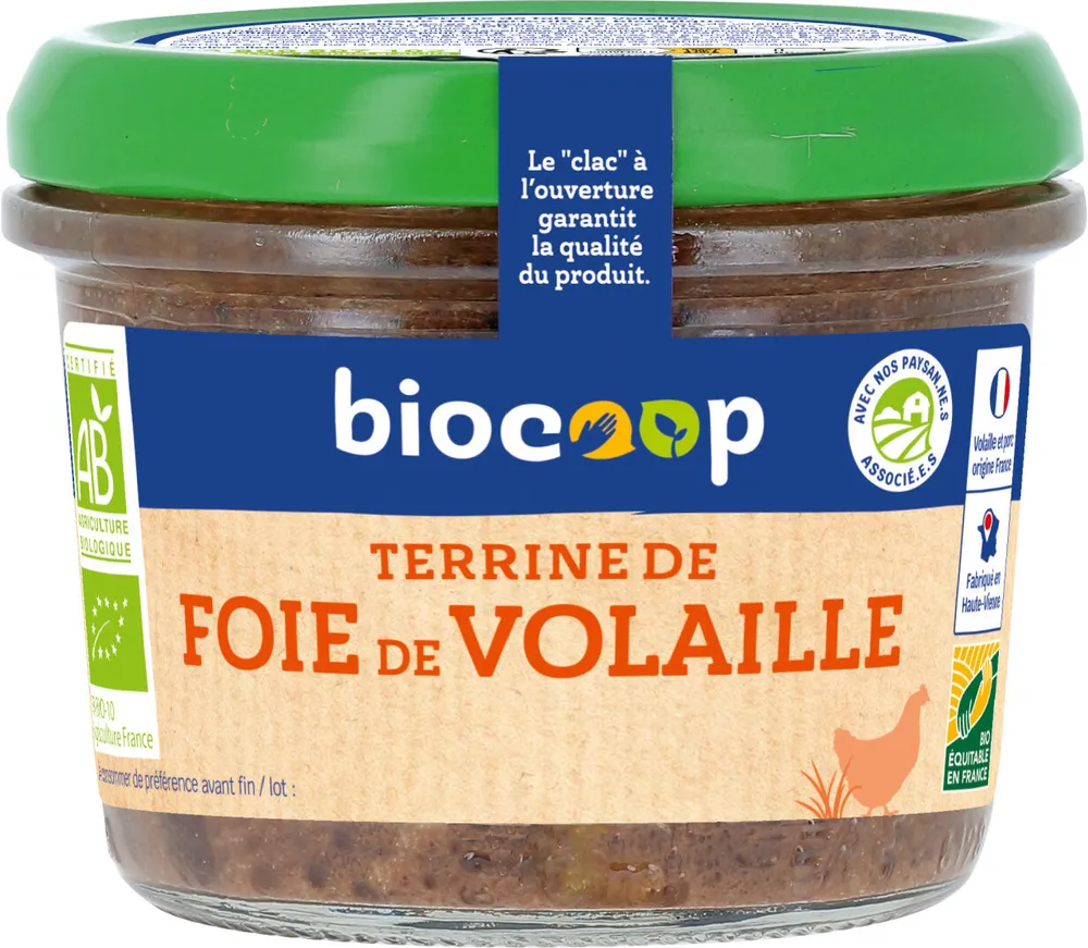 Terrine foie de volaille 180g