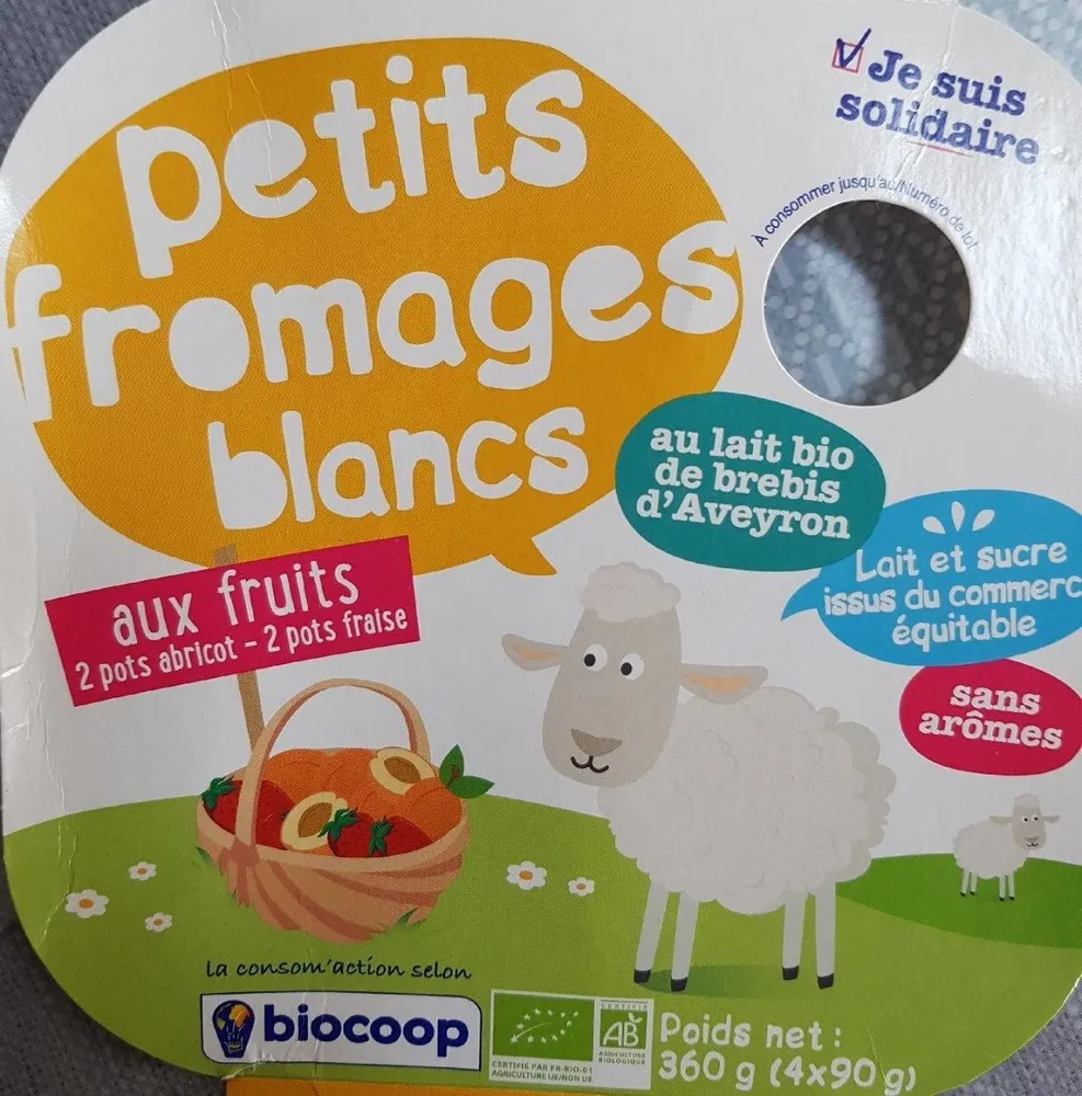 Petits fromages blancs aux fruits
