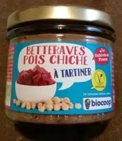 Betteraves pois chiche à tartiner