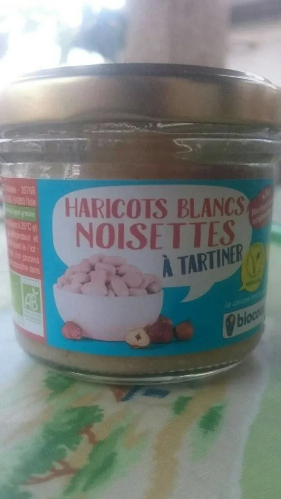 Haricots blancs noisettes à tartiner