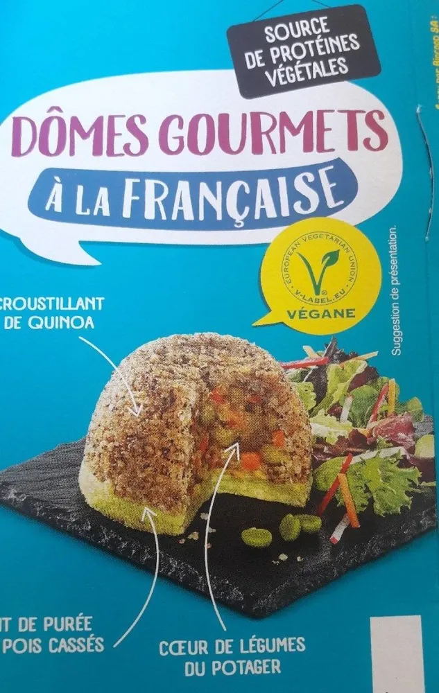 Dômes gourmets à la française