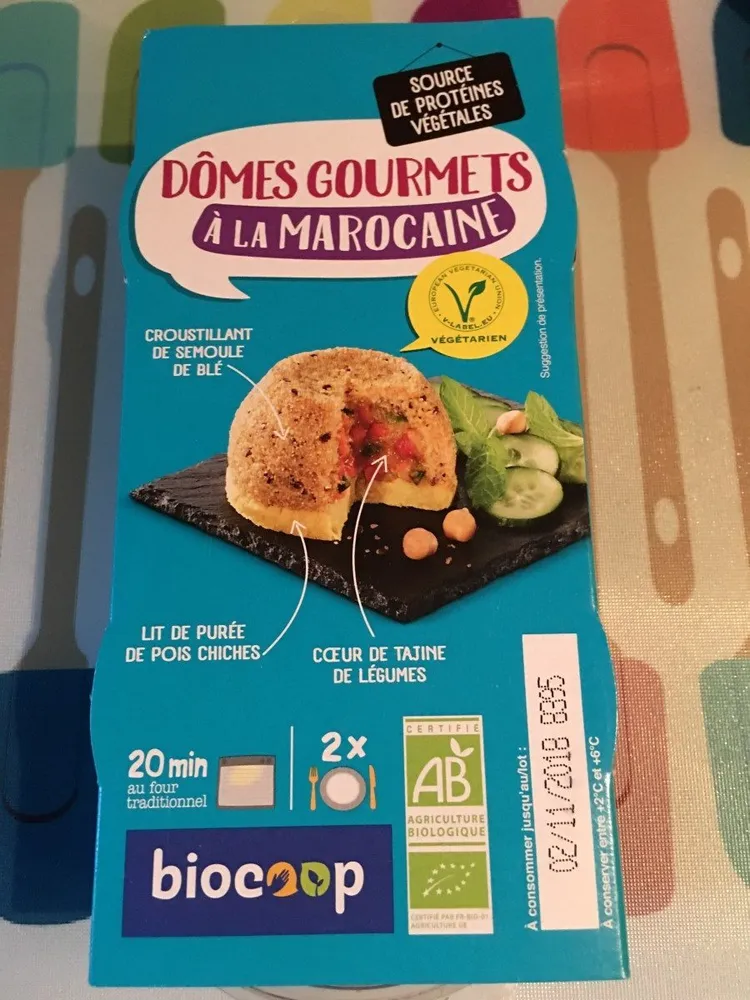 Dômes gourmets à la Marocaine