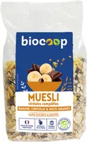 Muesli banane chocolat et graines